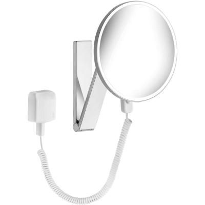 KEUCO  iLook_move Miroir cosm&eacute;tique, avec &eacute;clairage, grossissement x 5, 17612019001,