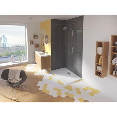 KINEDO Kin&eacute;do Receveur KINESURF extra-plat blanc 120 x 80 x 4 cm - Kin&eacute;do