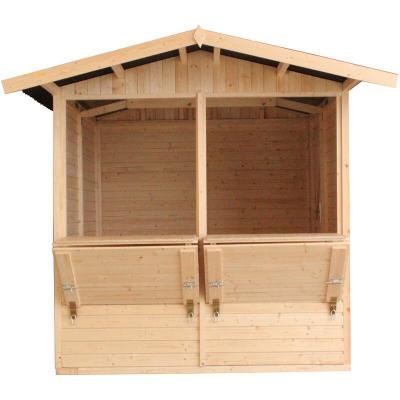 Maison de jardin en bois 4 m2 - H232x253x263 cm - Timbela M149 M149