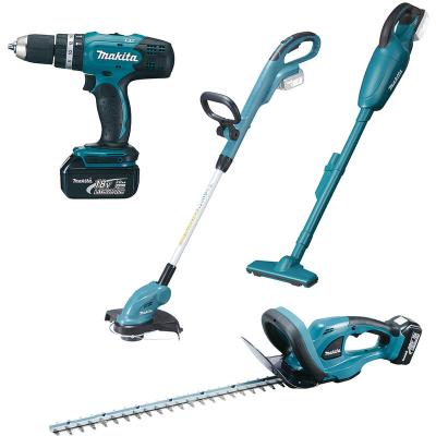 MAKITA Pack 4 Outils 18 V 2X3 Ah DLX4093 (DHP453+DUH523+DUR181+DUL180)