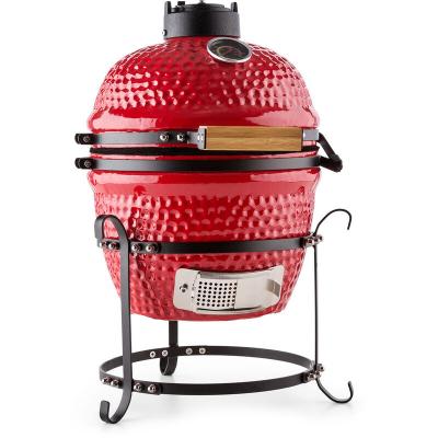 KLARSTEIN  Kamado grill en c&eacute;ramique 11 "" BBQ - rouge