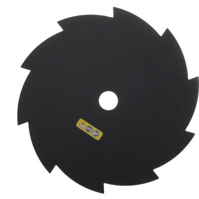 JARDIAFFAIRES Lame professionnelle 10 dents pour d&eacute;broussailleuse 255 mm X 25,4 mm