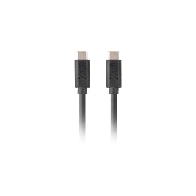 LANBERG  Ca-cmcm-32cu-0018-bk 1.8 M Usb-c Cable Argent&eacute;