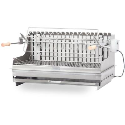 LE MARQUIER Barbecue &agrave; charbon  Exclusive Irissarry Inox 78 x 32 cm 