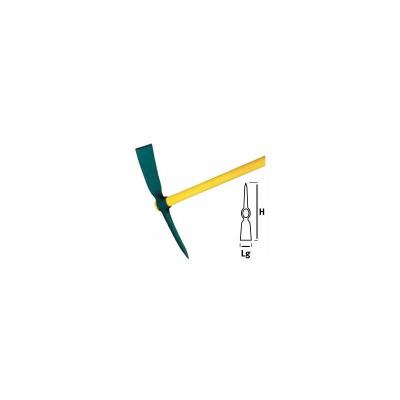 LEBORGNE  - Pioche Suisse-Savoie douille ovale 2,25kg sans manche