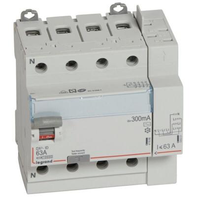 LEGRAND Interrupteur Diff&eacute;rentiel  Dx3 63A 300Ma 4 Poles Type Ac - Vis / Auto
