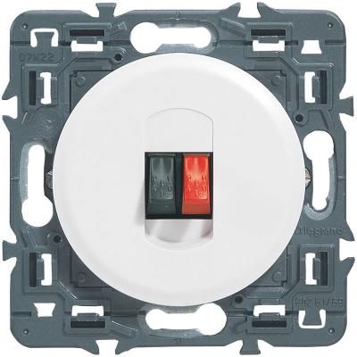 LEGRAND  prise haut-parleur c&eacute;liane + enjoliveur
