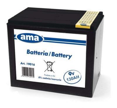LEM SELECT Pile s&egrave;che 9 V 130 Ah pour cl&ocirc;ture &eacute;lectrique