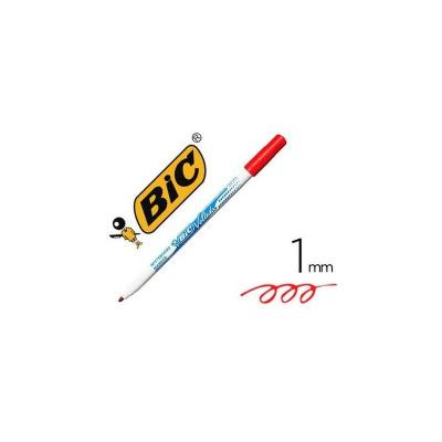 BIC  Marqueur Pour Tableau Blanc Velleda 1721, Rouge