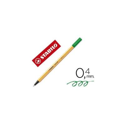 STABILO  Point 88 Stylo Fin Vert 1 Pi&egrave;ce(s)