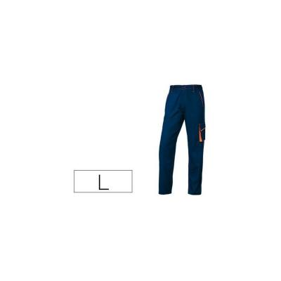 DELTA PLUS Pantalon Mach6 Panostyle P/C (Marine/Orange - L)