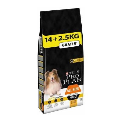 PURINA Croquettes chien Pro Plan OptiWeight - Poulet - 14 et 2,5kg