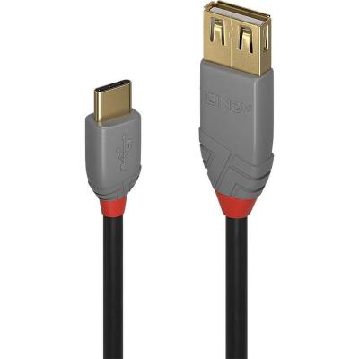Lindy Anthra Line - cable USB - USB pour 24 pin USB-C - 15 cm