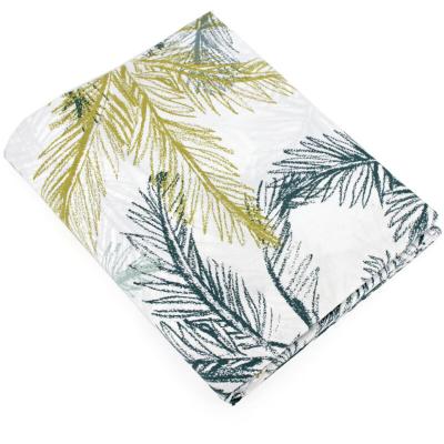 LINNEA  Drap plat 240x310 cm percale 100% coton TRINIDAD mousson