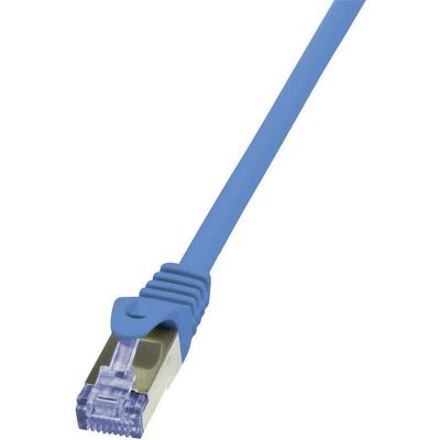 LogiLink PrimeLine C&acirc;ble r&eacute;seau Cat6A S/FTP AWG26 PIMF LSZH 10 m Bleu