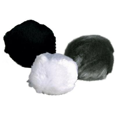 TRIXIE  - 4123 - Balles peluche - Diam&egrave;tre 3 cm