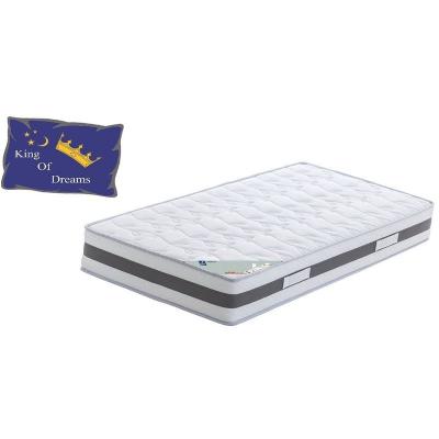  Lot de 2 Matelas 100x200 Mousse &agrave; M&eacute;moire de Forme 50 Kg/m3 + Poli Lattex Ind&eacute;formable - Soutien Tr&egrave;s Ferme - Hauteur 23 cm 100 200 King Memory King of Dreams 