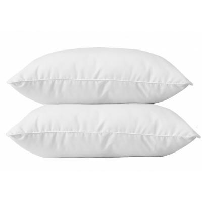 BLANREVE Lot de 2 oreillers anti-acariens 45 x 70 cm phytopure - blanc