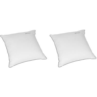 SIMMONS  Lot de 2 oreillers Microgel Moelleux percale  60x60