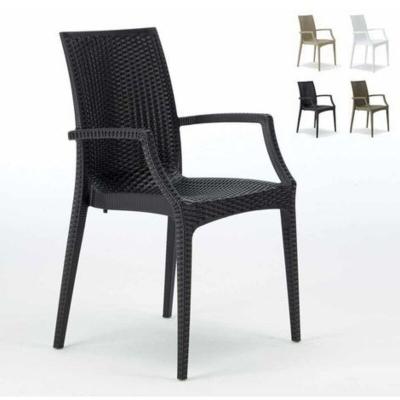GRAND SOLEIL  20 chaises de jardin accoudoirs fauteuil