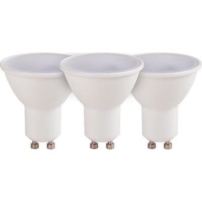 VOLTMAN Lot de 3 Ampoule LED connect&eacute;es GU10 (LuzE) 2700/6500K 400LM 5W WiFi