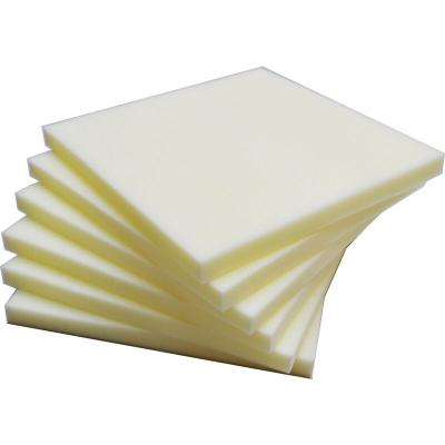 Lot de 6 plaques en mousse poly&eacute;ther 40x40x2 cm ? Haute r&eacute;sistance 25kg/m&sup3; ? Pour rembourrage de canap&eacute;s et fauteuils