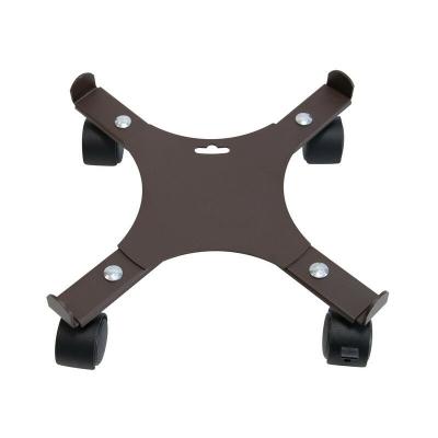  Roule plante extensible fer vieilli - 34-51 cm - Acier &eacute;poxy 