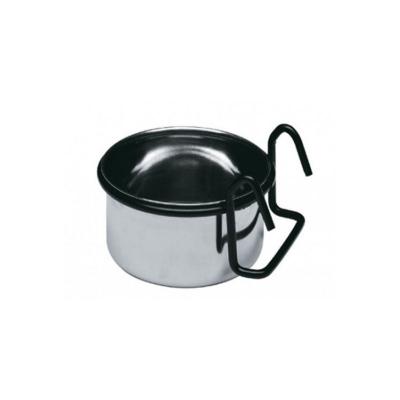FERPLAST Accessoires pour cages &agrave; oiseaux  SIRIO L304 mangeoire en acier inox 