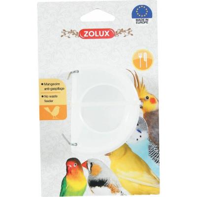 ZOLUX  MANGEOIRE ANTIGASPILLAGE Oiseau Multicolore