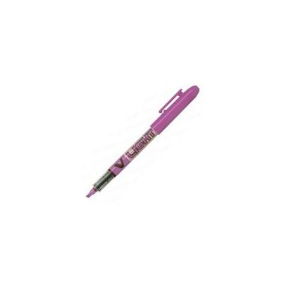 PILOT C/12 Marcador V-Light Violeta  Punta Biselada - [Livre en VO]