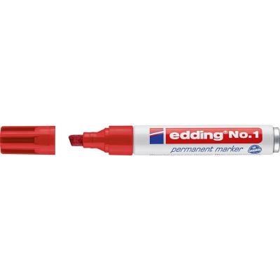 EDDING  - Marqueur permanent 1 rouge 1 pcs