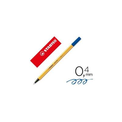 STABILO  Point 88 Feutre &Agrave; Pointe Fine Bleu Nuit Lot De 10 Import Allemagne