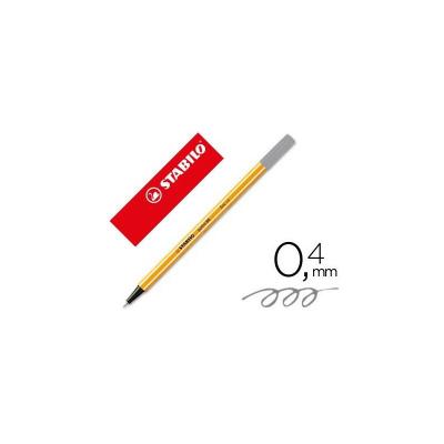STABILO  Point 88 Stylo Fin Gris 1 Pi&egrave;ce(s)