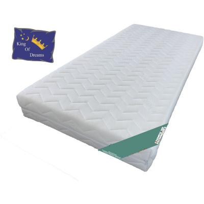 KING OF DREAMS Matelas 70x190 Soutien Tr&egrave;s Ferme - D&eacute;houssable - Housse Lavable &agrave; 30&deg; - Mousse Poli Lattex Ind&eacute;formable - Hauteur 19 cm Relax King 70 x 190  