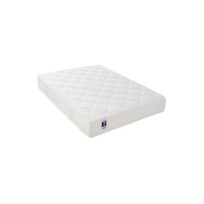DOUX SOMMEIL Matelas Mousse ferme r&eacute;versible VEGA Fabriqu&eacute; en France Dimensions - 160 x 200 cm 
