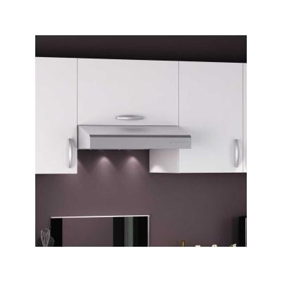 DANSMAMAISON  Meuble Dessus de hotte 60 cm Blanc Mat - Marta - L 60 x l 28 x H 35 cm