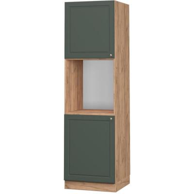 VICCO  meuble pour four Fame-Line, Vert Or Campagne, 60 cm ouvert 