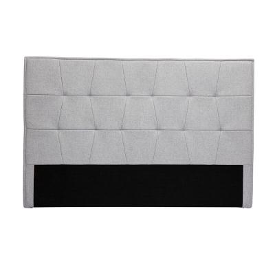 MILIBOO  T&ecirc;te de lit en Tissu Gris L170 cm SUKA