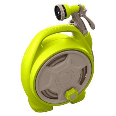 JARDIBRIC Mini D&eacute;vidoir Portable  10 m Vert/Anis ou Taupe/Turquoise