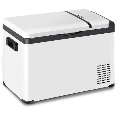 WOLTU Mini Frigo de Voiture -  - 30L - Chaud/Froid - Blanc