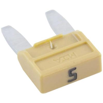 MTA AUTOMOTIVE Mini fusible plat 5 A  341124 330.025 beige 1 pc(s) 