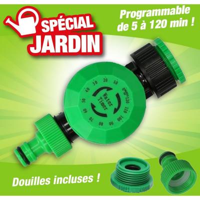 HTTPS: OUTIROR.COM IMG P 1 1 7 7 7 11777.JPG KINZO Minuteur d'arrosage - 15 x 10cm