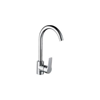 EDM  Robinet de cuisine monocommande bec haut - Chrome - 15x24.8 cm
