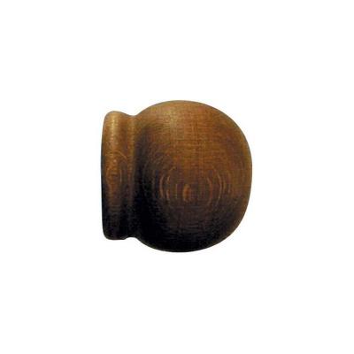 Embout anglais d: 35 mm noyer - lot de 2 - Mobois