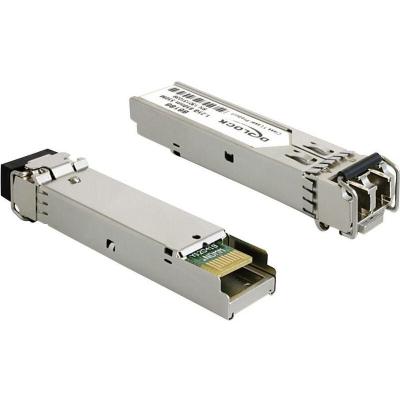 DELOCK  - Module transmetteur SFP (mini-GBIC) - 1GbE - 1000Base-SX - LC multi-mode - jusqu'&agrave; 550 m - 850 nm - pour P/N: 66463, 86180, 86203, 89481 