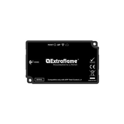 NORDICA EXTRAFLAME  - Module Wifi noir pour po&ecirc;le &agrave; granul&eacute;