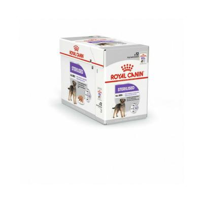 ROYAL CANIN CARE NUTRITION Mousse Royal Canin Sterilised pour chien - 12 sachets fra&icirc;cheur 85 g