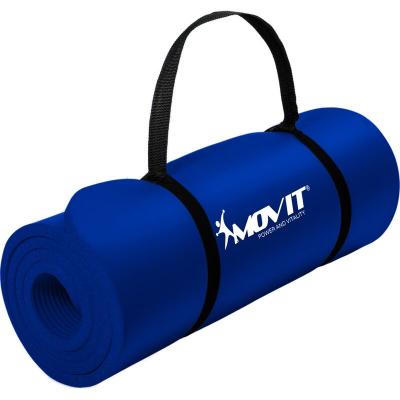 MOVIT  Tapis de gymnastique 183cm x 60cm x 1,0cm, Royal