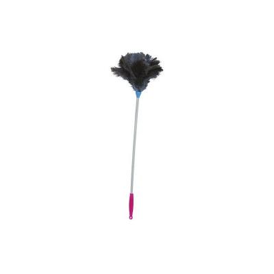  Plumeau plumes autruche 70cm manche bois - MSV