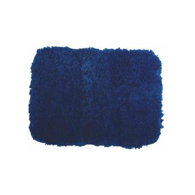 MSV  - Tapis de bain Microfibre 50x70cm Bleu Marine - Bleu